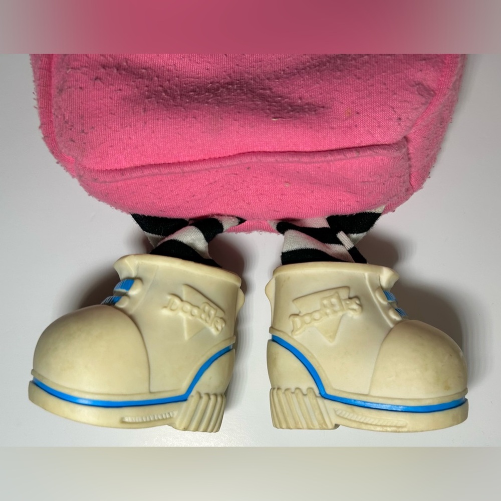 Vintage 1988 Dooffles plush bag/tote from The Imagination Factory. - Picture 3 of 8